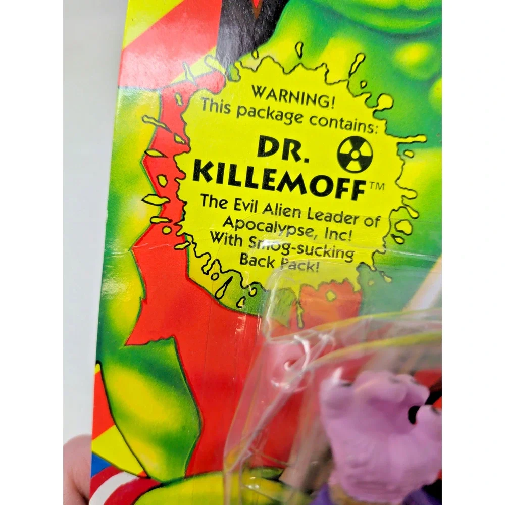 Dr Killemoff Vintage Toxic Crusaders Action Figure New 1991 Playmates